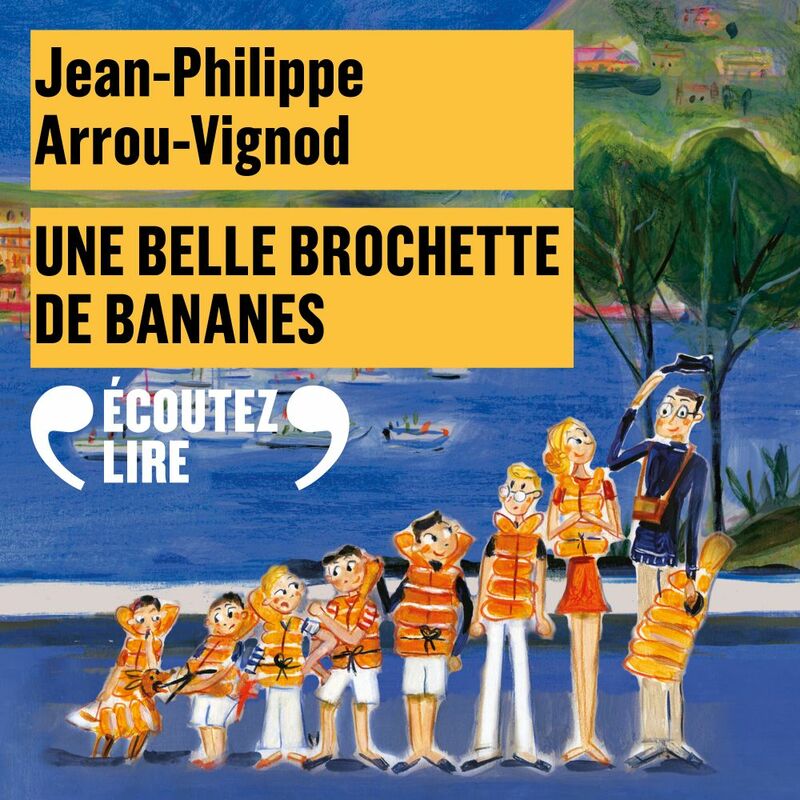 Une belle brochette de bananes