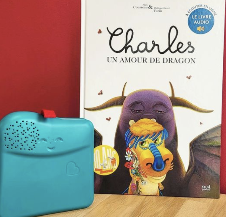 « Charles, un amour de dragon » d&rsquo;Alex Cousseau et Philippe-Henri Turin, lu par Dominique Pinon