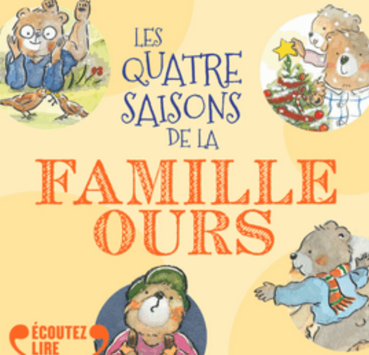 « Les 4 saisons de la famille ours » de Zemanel, lu par l&rsquo;auteur